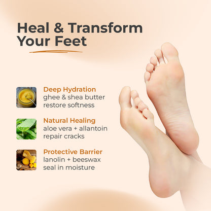 Ghee-Based Foot Cream