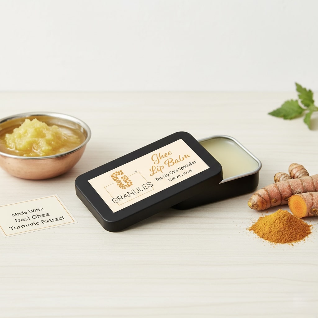 Ghee-Based Lip Balm for Dark & Pigmented Lips 10ml