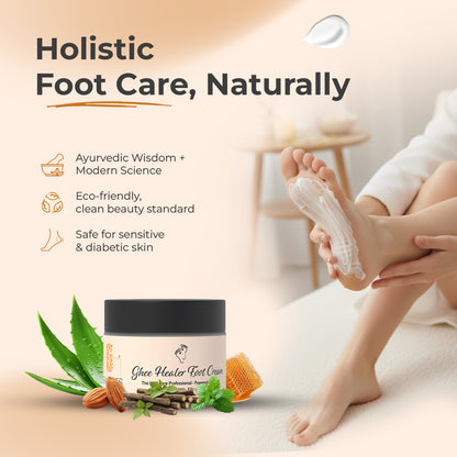 Ghee-Based Foot Cream
