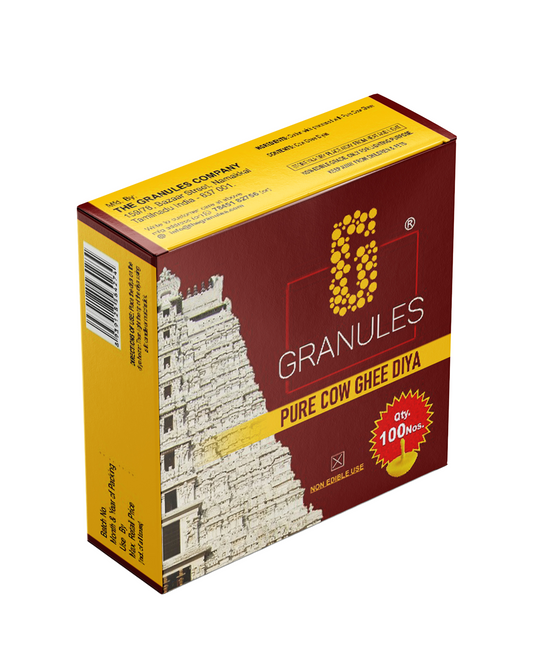 Ghee Diya for Puja 100 Pieces (pack of 1)