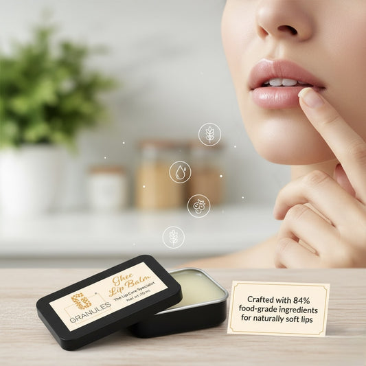 Must use ghee-based lip balm for dry lips
Daily use ghee lip balm for soft lips
Essential lip care with natural ghee balm
Ghee-based lip balm for healthy lips
Hydrating lip balm with desi ghee goodness
Natural lip repair with ghee lip balm
Moisturizing lip balm for everyday care
Ayurvedic lip balm for smooth lips
Premium ghee lip balm for lip protection
Gentle lip care with natural ingredients
Lip nourishment powered by pure ghee
Daily hydration with ghee lip balm
Traditional lip care inspired by Ayurveda
S