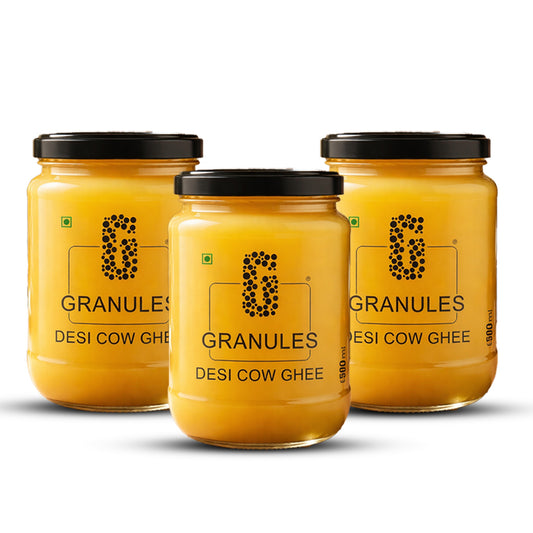Pure Cow Ghee 500ml Pack of 3